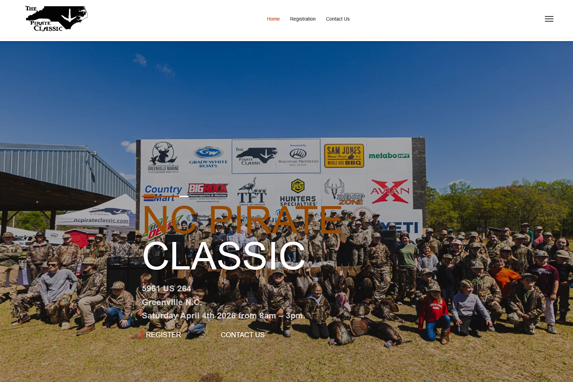 NC Pirate Classic website