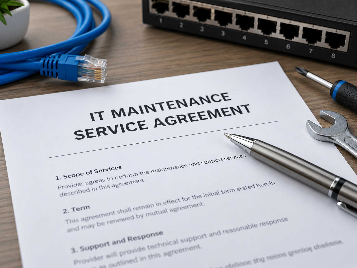 Ongoing business IT maintenance and support