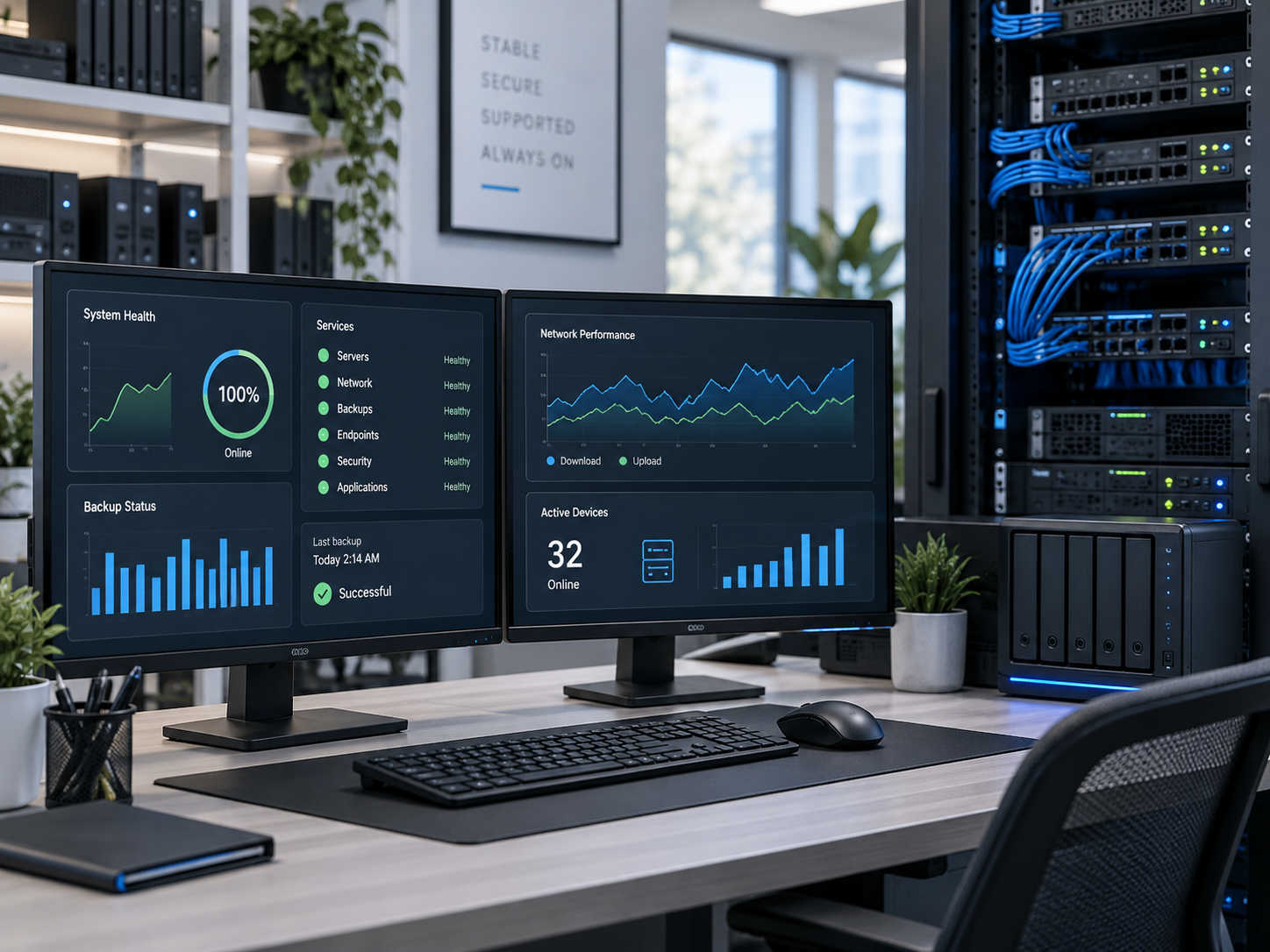 Priority business IT support from East Carolina Computers